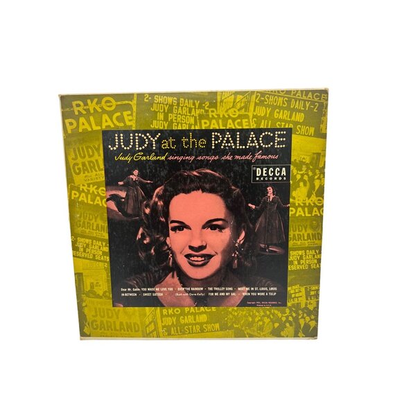 1951 Judy Garland Judy at the Palace 10" LP Decca DL 6020 Gene Kelly - Picture 2 of 7